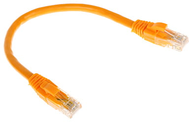 PATCHCORD RJ45/6/0.2-ORANGE 0.2m-1338316