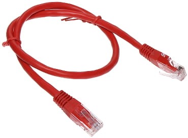 PATCHCORD RJ45/6/0.5-RED 0.5m-1350850