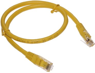 PATCHCORD RJ45/6/0.5-YELLOW 0.5m-1350852