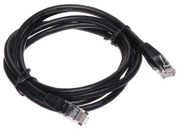 PATCHCORD RJ45/6/1.5-BLACK 1.5m-1339120