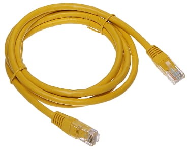 PATCHCORD RJ45/6/1.5-YELLOW 1.5m-1350858