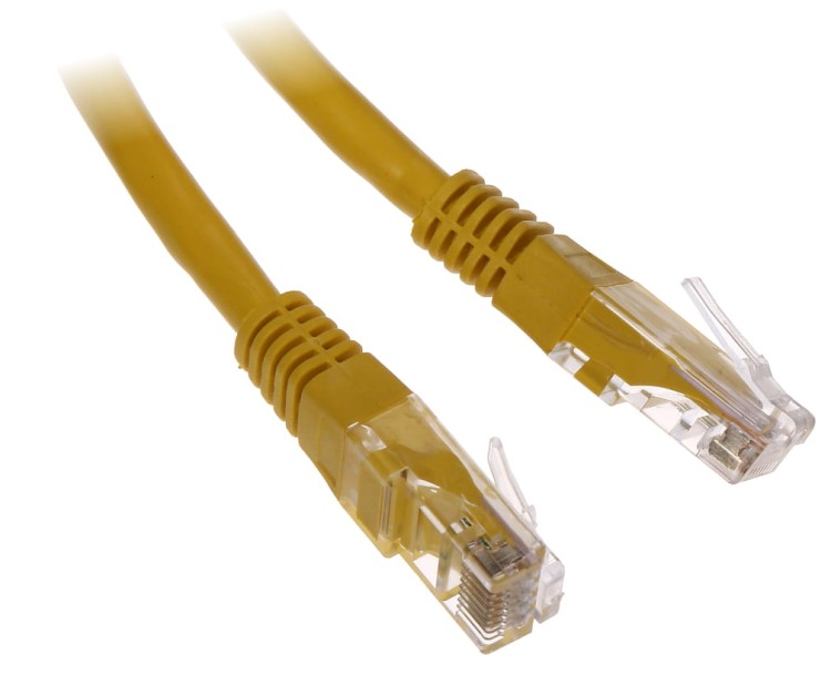 PATCHCORD RJ45/6/1.5-YELLOW 1.5m-1350857