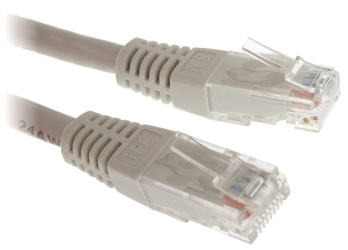 PATCHCORD RJ45/6/3.0-GREY 3.0m-1353114