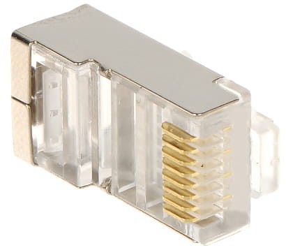 WTYK MODULARNY EKRANOWANY RJ45/C6-EKRAN*P100-1348698