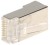 WTYK MODULARNY EKRANOWANY RJ45/C6-EKRAN*P100-1348696