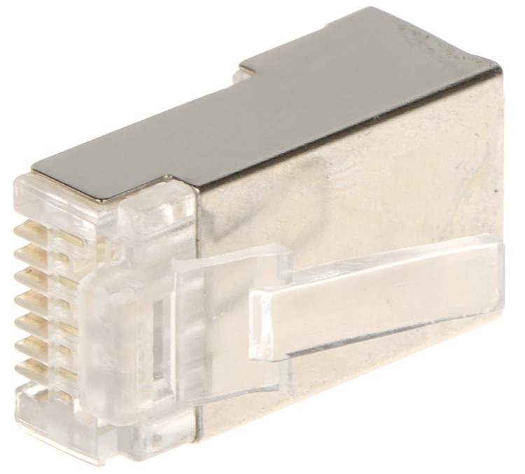 WTYK MODULARNY EKRANOWANY RJ45/C6-EKRAN*P100-1348696