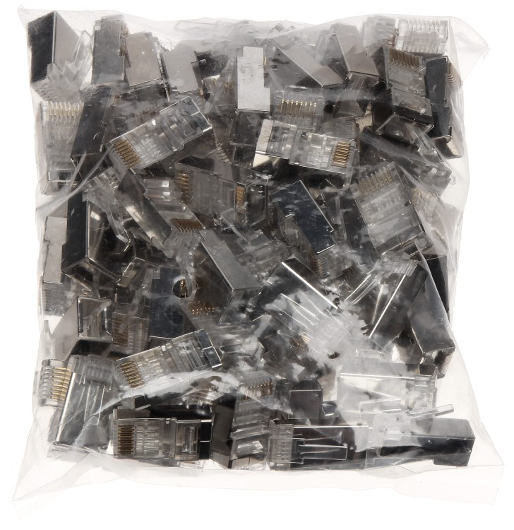 WTYK MODULARNY EKRANOWANY RJ45/C6-EKRAN*P100-1348697
