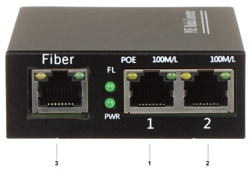 SWITCH POE SPS-2P/1 3-PORTOWY-1345416