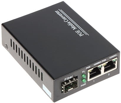 SWITCH POE SPS-2P/1SFP 2-PORTOWY + SFP-1332446