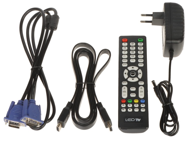 MONITOR VGA, HDMI, AUDIO, 2XVIDEO, PILOT TFT-10/CCTV 10"-1518965
