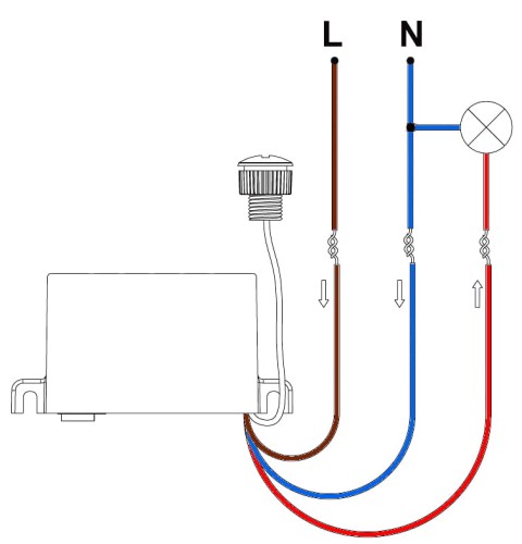 CZUJNIK ZMIERZCHOWY TS-02B7-1348302