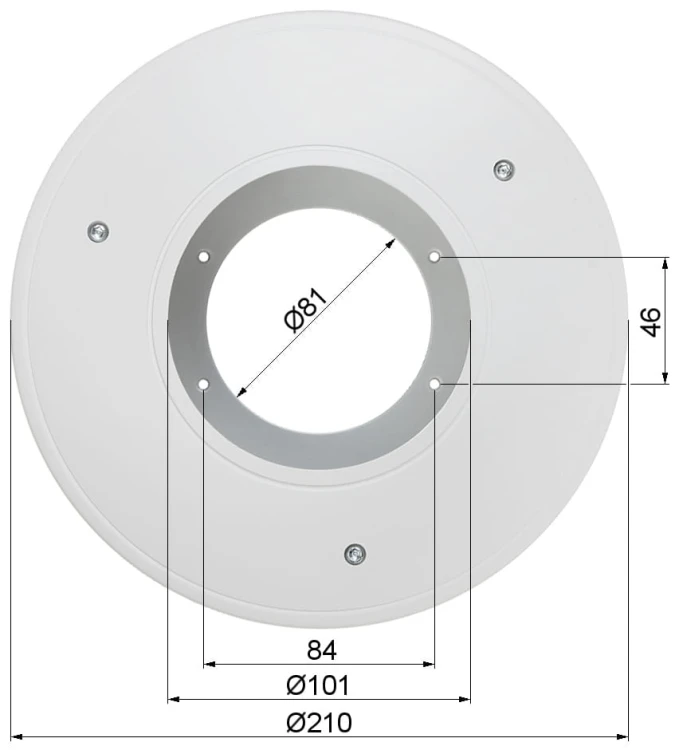 UCHWYT SUFITOWY DO KAMER KULISTYCH DS-1227ZJ Hikvision-1346220