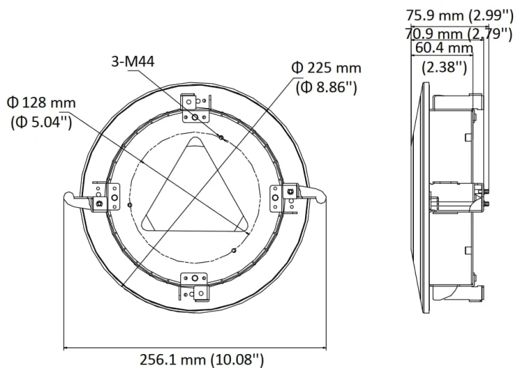 UCHWYT SUFITOWY DO KAMER KULISTYCH DS-1227ZJ-DM44 Hikvision-1319737