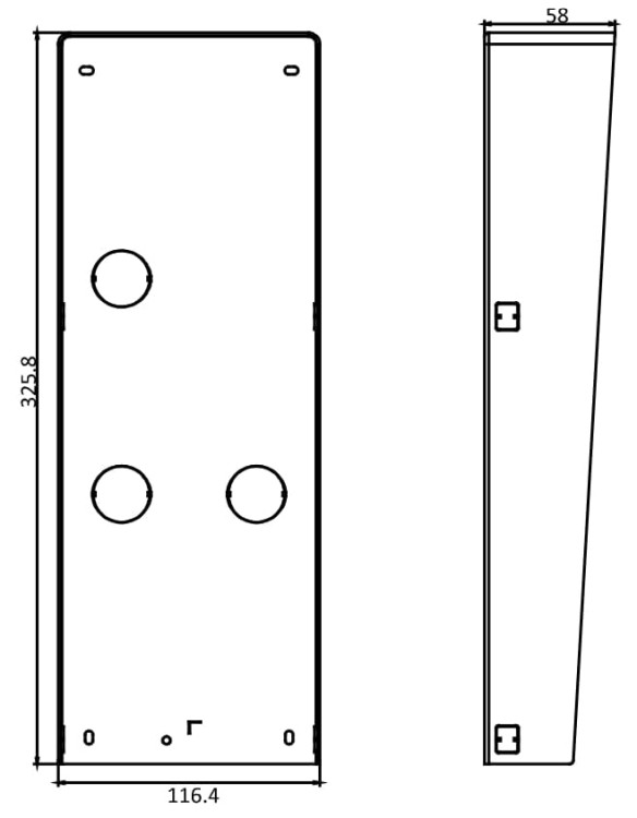 OBUDOWA NATYNKOWA DS-KABD8003-RS3 Hikvision-1328627