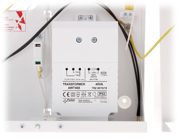 OBUDOWA DO PŁYT CENTRAL ALARMOWYCH AWO-213 PULSAR-1344264