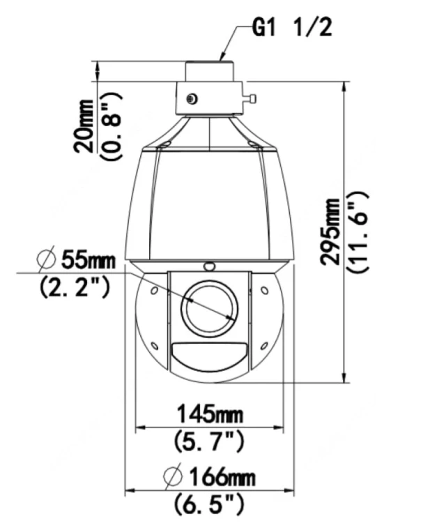 KAMERA IP SZYBKOOBROTOWA ZEWNĘTRZNA IPC6424SR-X25-VF - 4Mpx 4.8... 120mm UNIVIEW-1517248