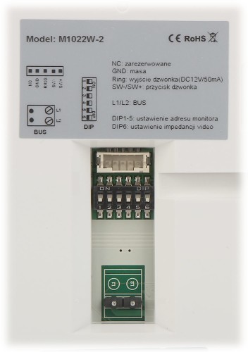 PANEL WEWNĘTRZNY M1022W-2 VIDOS-1334429