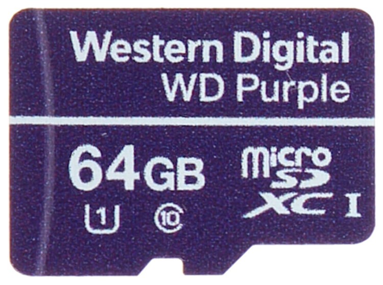 KARTA PAMIĘCI SD-MICRO-10/64-WD UHS-I, SDHC 64GB Western Digital-1338750