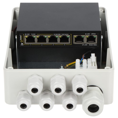 SWITCH POE SG-64H 4-PORTOWY PULSAR-1331817