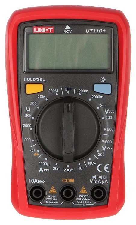 MIERNIK UNIWERSALNY UT-33D+ UNI-T-1333601