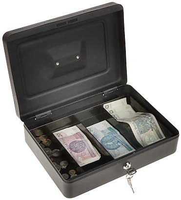 KASETA METALOWA NA PIENIĄDZE BOX-300-1325974
