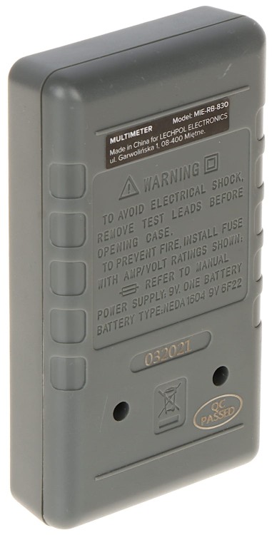 MIERNIK UNIWERSALNY RB-830 REBEL Tools-1323282