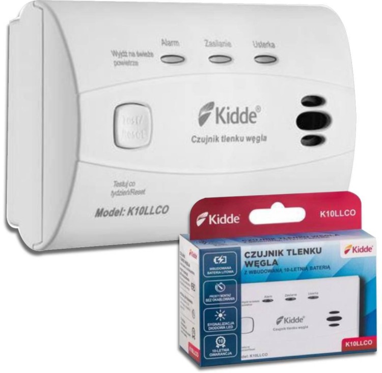 Czujnik czadu Kidde K10LLCO-1501020