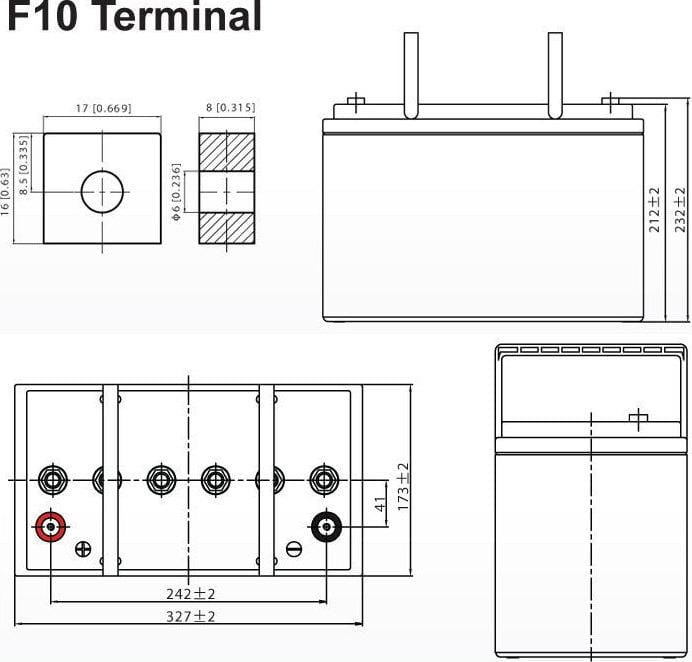 Akumulator AGM ULTRACELL UCG 12V 100Ah-1520333