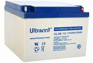 Akumulator AGM ULTRACELL UL 12V 26Ah-1508005