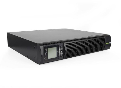 UPS ZASILACZ AWARYJNY Green Cell 3000VA 2700W DO SZAFY RACK RTII Z WYŚWIETLACZEM LCD UPS15-1502642