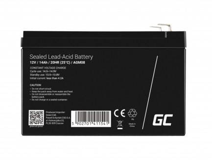 AKUMULATOR AGM Green Cell VRLA 12V 14Ah-1498412