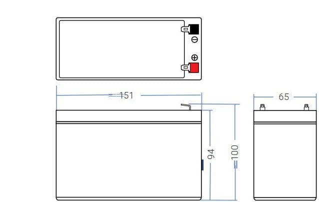 AKUMULATOR AGM Green Cell VRLA 12V 7Ah-1498409