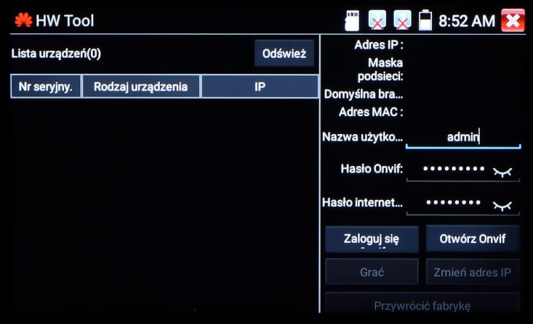 WIELOFUNKCYJNY TESTER CCTV CS-HB-30H-1521504