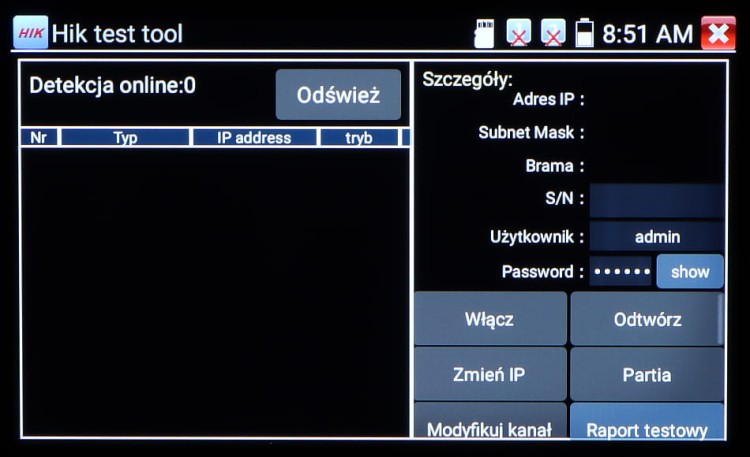 WIELOFUNKCYJNY TESTER CCTV CS-HB-30H-1521501
