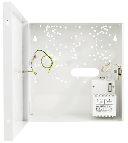 Pulsar AWO150 – obudowa alarmowa natynkowa – widok z przodu