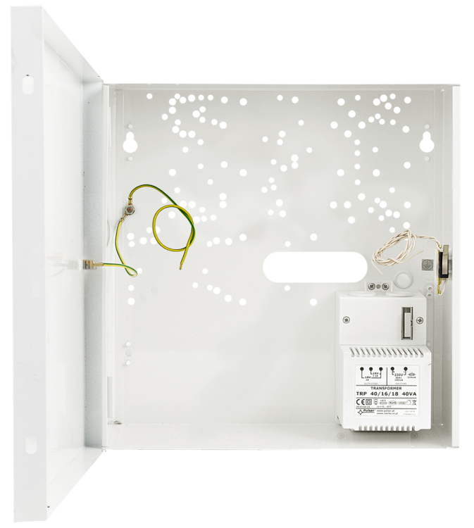 Pulsar AWO150 – obudowa alarmowa natynkowa – widok z przodu