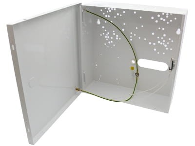 Pulsar AWO000PU – obudowa alarmowa – widok z przodu (otwarta)