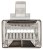 WTYK MODULARNY EKRANOWANY RJ45T/6-EKRAN*P100 TYP EZ-1518115