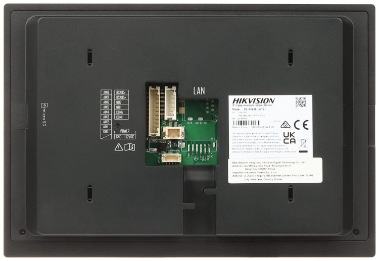 PANEL WEWNĘTRZNY Wi-Fi / IP DS-KH6351-WTE1 Hikvision-1545848