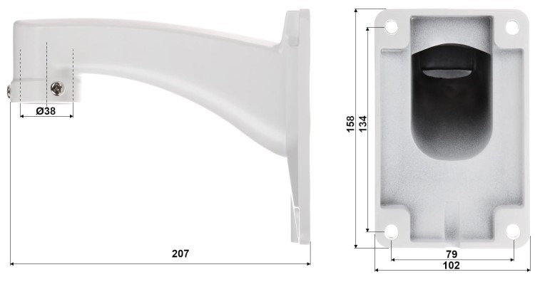 KAMERA IP SZYBKOOBROTOWA ZEWNĘTRZNA OMEGA-AI50P18-15 - 5Mpx 5.35... 96.3mm-1361110