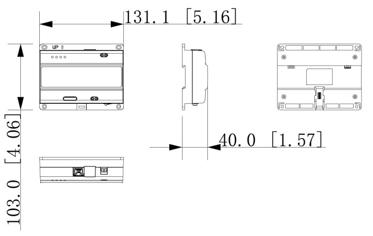SWITCH   VTNS1001B-2-A DAHUA 2-wire-1361617