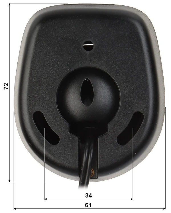 MOBILNA KAMERA AHD, CVI, TVI, CVBS HAC-HMW3200L-0210B-S5 - 1080p 2.1mm DAHUA-1321757