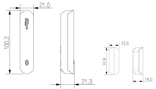 BEZPRZEWODOWY KONTAKTRON ARD324-W2(868S) DAHUA-1560576