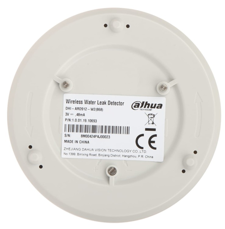 BEZPRZEWODOWA CZUJKA ZALANIA WODĄ ARD912-W2(868) DAHUA-1562231