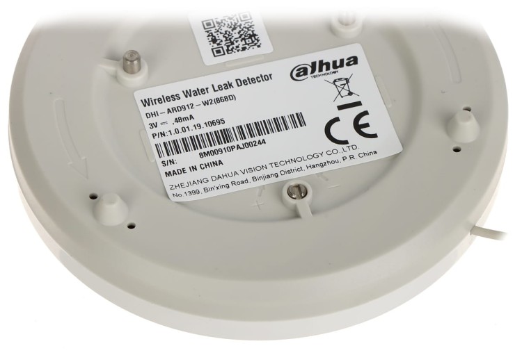 BEZPRZEWODOWA CZUJKA ZALANIA WODĄ ARD912-W2(868D) DAHUA-1547903