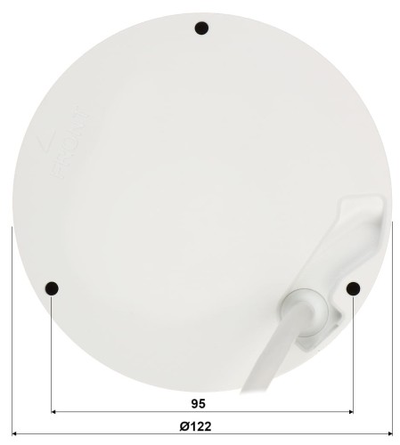 KAMERA WANDALOODPORNA IP IPC-HDBW5541R-ASE-0280B-S3 WizMind - 5Mpx 2.8mm DAHUA-1561127