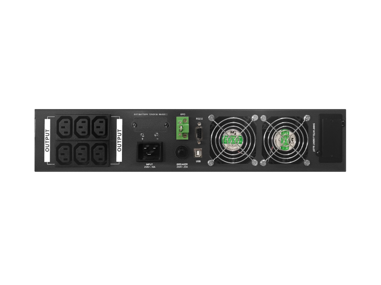 UPS RACK ARMAC R/2000I/PF1 ON-LINE 2000VA 6X IEC C13 USB-B LCD METALOWA OBUDOWA-1520914