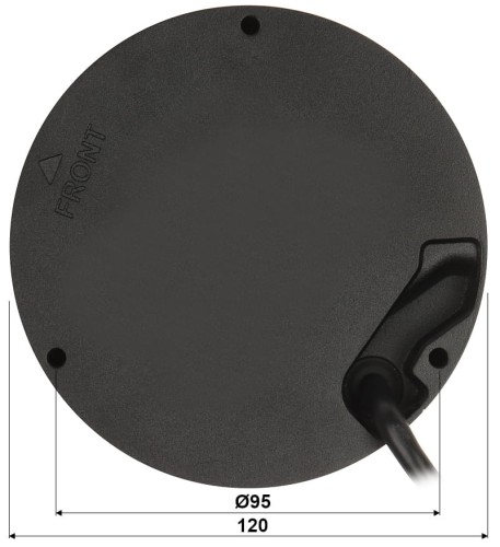 KAMERA WANDALOODPORNA IP IPC-HDBW3441R-AS-P-0210B-BLACK WizSense - 4.7Mpx 2.1mm DAHUA-1568324