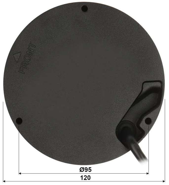 KAMERA WANDALOODPORNA IP IPC-HDBW3441R-AS-P-0210B-BLACK WizSense - 4.7Mpx 2.1mm DAHUA-1568324