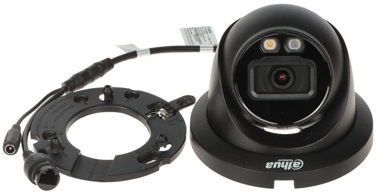 KAMERA IP IPC-HDW2449TM-S-IL-0280B-BLACK WizSense - 4Mpx 2.8mm DAHUA-1568511